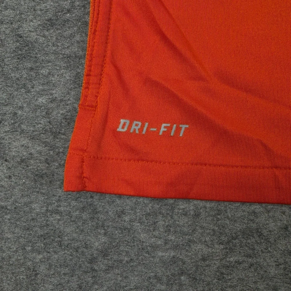 Nike Dri Fit Florida Gators Polo Shirt Polyester Orange Mens Small S